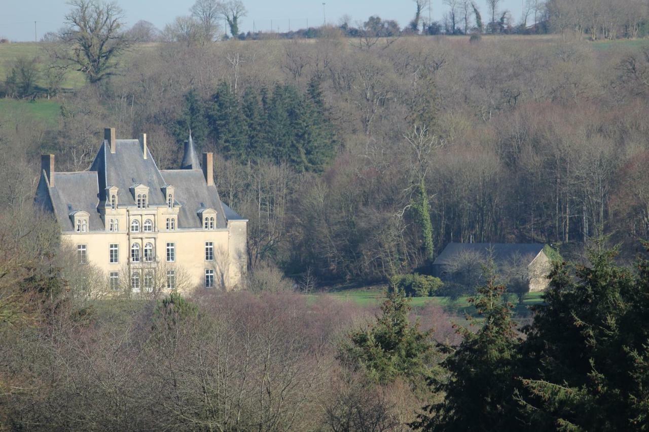 Chateau De La Lucaziere Mont-Saint-Jean  エクステリア 写真